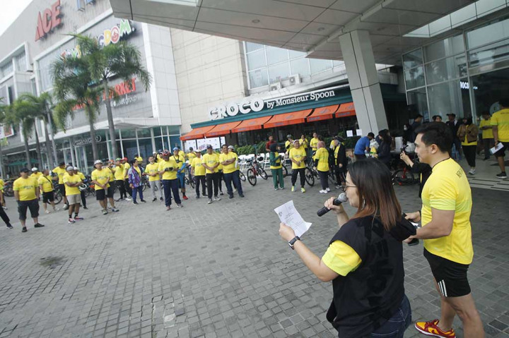 Dalam rangka Journalist Day 2023, Media Group Network (MGN) menggelar Jurnalis Cocapan (Gowes Ciptakan Harapan), di Living World Alam Sutera, Tangerang Selatan, Sabtu, 18 Februari 2023.
