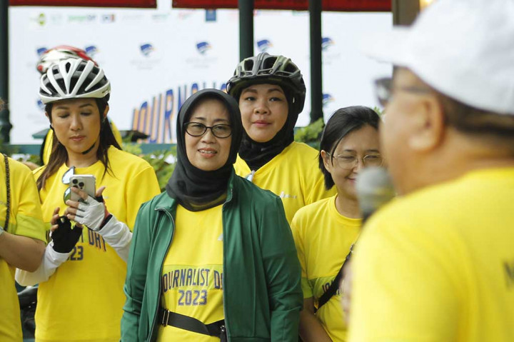 Selain jajaran petinggi MGN dan karyawan, Jurnalis Gocapan 2023 juga dihadiri oleh Ketua Dewan Pers Dr Ninik Rahayu.
