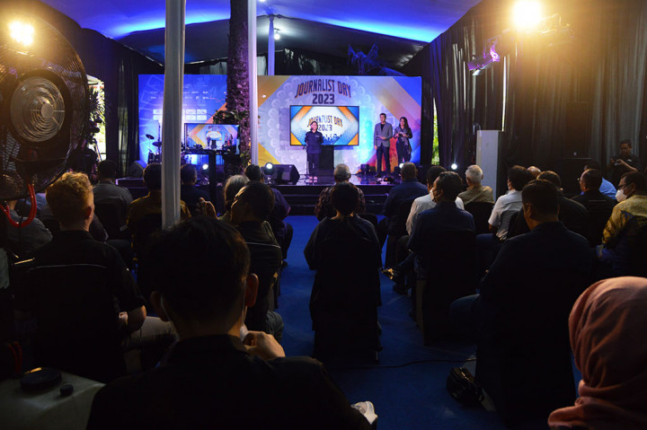  Media Group Network kembali menggelar rangkaian acara Journalist Day 2023 yaitu A Day With MGN di halaman lobby 3 Gedung Media Indonesia, Kedoya, Jakarta Barat, Senin, 20 Februari 2023.  Acara Tahunan tersebut digelar untuk mengapresiasi para Jurnalis di MGN ini. 