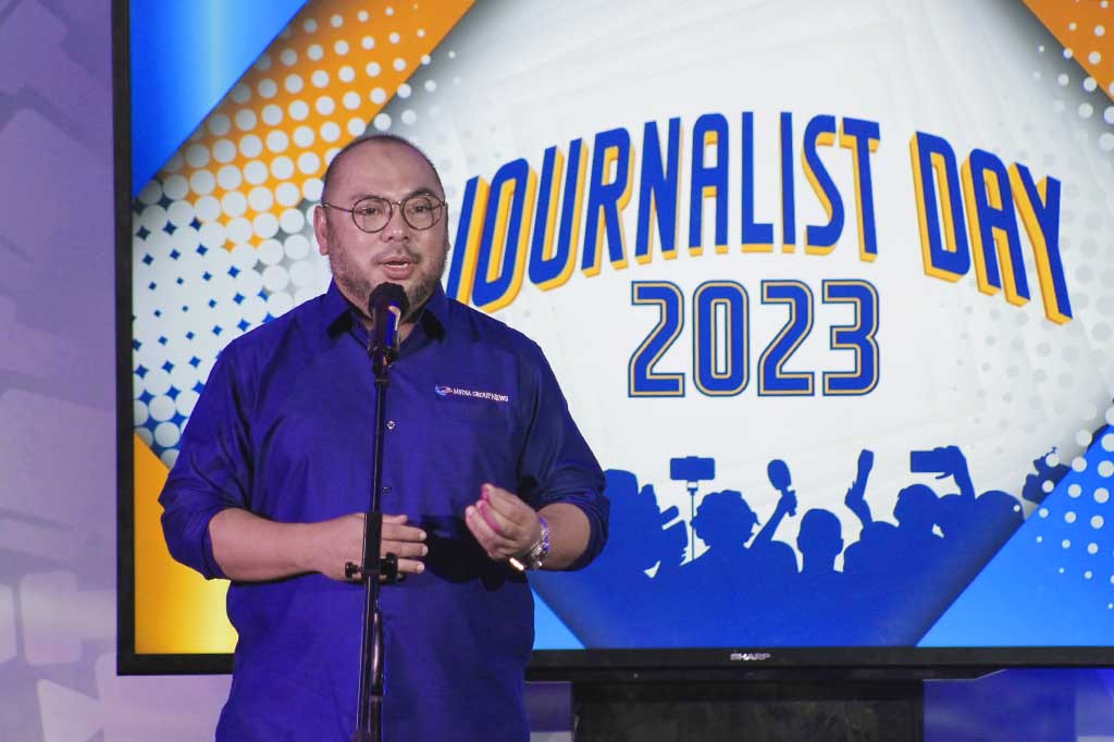 CEO MGN Mohammad Mirdal Akib dalam sambutannya mengatakan bahwa jurnalis merupakan jalan hidup. 