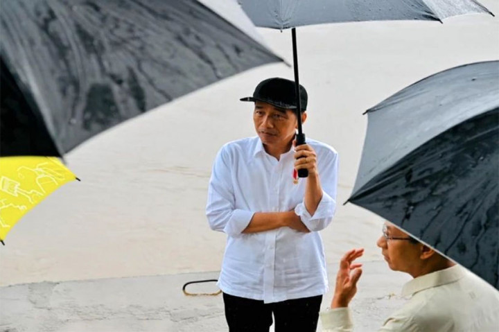 Dia berharap normalisasi Kali Ciliwung yang tersisa 17 kilometer akan selesai pada akhir 2024. Menurut Presiden, normalisasi akan sangat mengurangi banjir.