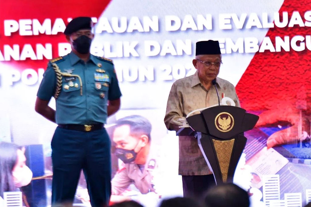 Wakil Presiden Ma'ruf Amin menekankan setiap skandal yang terjadi di institusi kepolisian harus menjadi dorongan untuk mempercepat reformasi institusi Polri. Wapres menyampaikan hal itu saat menghadiri acara Penghargaan Pelayanan Prima dan Zona Integritas di Lingkungan Polri, di Jakarta, Selasa, 21 Februari 2023.
