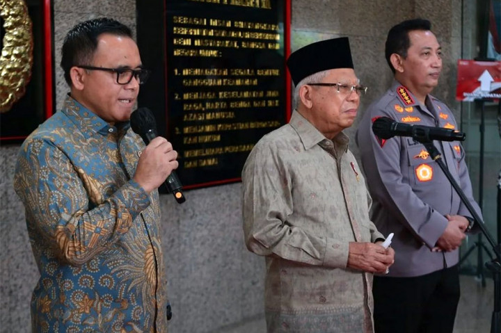 Dia mengapresiasi Polri yang menyadari realita dengan melaksanakan tugas dan fungsinya secara optimal. Menurut Wapres, Anggota Polri di seluruh pelosok tanah air telah mendermakan bakti dan dedikasinya demi negeri.