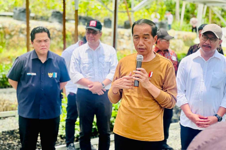 Presiden juga menjelaskan bahwa Persemaian Mentawir akan mendukung konsep lingkungan yang diusung IKN. Presiden ingin agar konsep lingkungan dapat dihadirkan melalui Persemaian Mentawir.