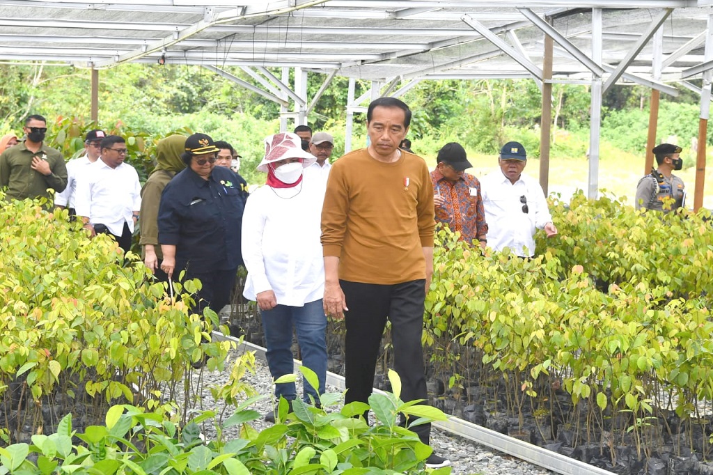 “Bukan hanya green city tapi betul-betul suasana itu terasa,” ujarnya.