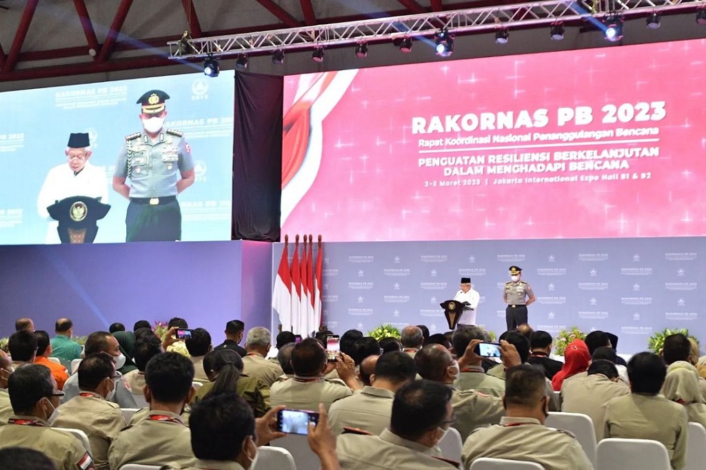 Wakil Presiden Maruf Amin meminta aturan hukum bidang kebencanaan ditegakkan demi mewujudkan ketahanan bencana di Indonesia.