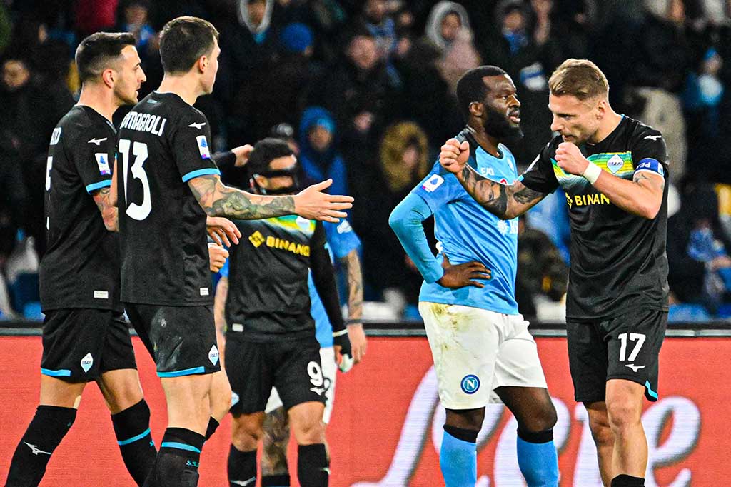 Hingga sisa waktu pertandingan, Napoli gagal menyamakan kedudukan. Lazio menang 1-0.