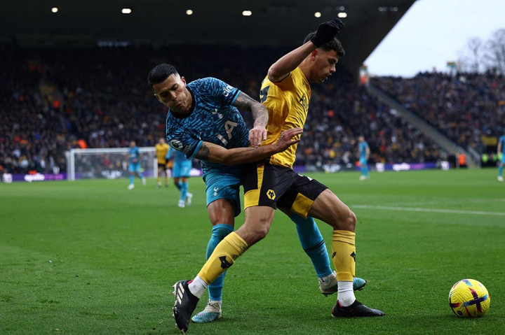 Tottenham Hotspur telan kekalahan 0-1 di markas Wolverhampton Wanderers dalam matchday ke-26 Liga Inggris di Molineux Stadium pada Sabtu, 4 Februari 2023 malam WIB. 