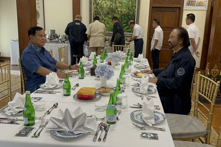 Sebelumnya, Prabowo Subianto mengunjungi Surya Paloh di Tower Nasdem, Jakarta Pusat, pada 1 Juni 2022 lalu. Dalam pertemuan itu, Paloh mengungkapkan banyak hal yang dibahas bersama Prabowo.