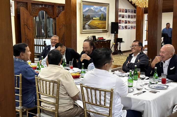 Paloh mengatakan pertemuan saat itu bukan hanya dalam kapasitas sebagai ketua umum partai politik, tetapi juga sebagai kawan lama.