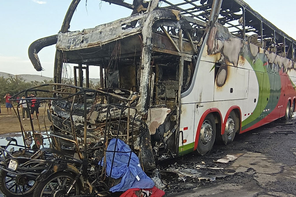 Kecelakaan di jalan umum terjadi di Peru di mana kecepatan, kondisi jalan yang buruk, kurangnya rambu-rambu jalan dan sedikit kontrol dari pihak berwenang merupakan faktor penyebabnya.