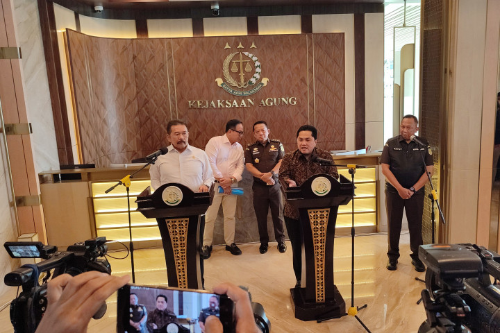 Erick menyampaikan, pertemuan kali ini lebih menekankan pada sinkronisasi data terhadap penyelesaian kasus Jiwasraya yang tertunda.