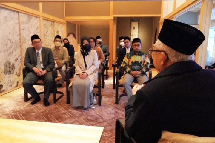 Pertemuan ini untuk membahas sekaligus mendorong para diaspora berbasis NU di Jepang dalam upaya pengembangan jejaring Islam moderat bagi muslim di Negeri Sakura tersebut dengan tetap menghormati aturan lokal.
