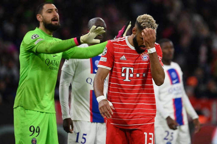 Setelah tak ada gol di babak pertama, Bayern kemudian berhasil membobol gawang PSG pada menit ke-52 lewat tandukan Eric Maxom Choupo-Moting menyambut umpan silang Jamal Musiala. Namun gol tersebut dianulir karena Thomas Mueller offside saat terjadi serangan.