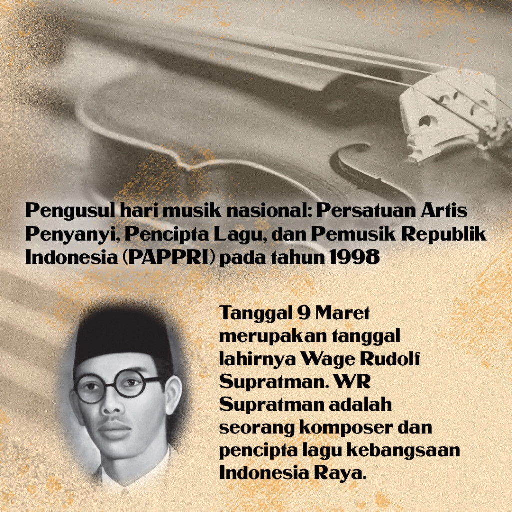 Sejarah Hari Musik Nasional yang Kontroversial