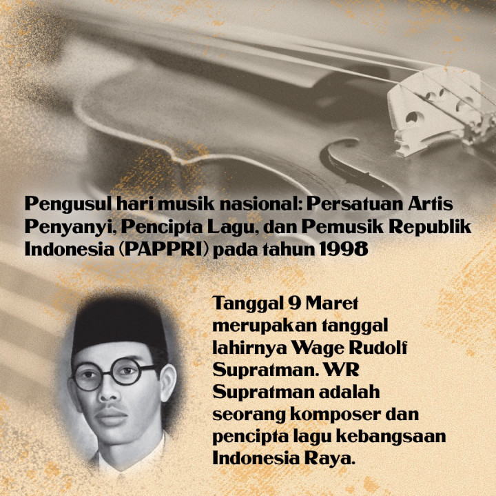 Sejarah Hari Musik Nasional yang Kontroversial
