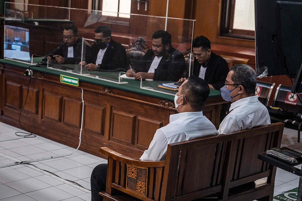 Hakim Ketua Abu Achmad Sidqi Amsya mengatakan bahwa terdakwa terbukti lalai dalam kealpaan yang mengakibatkan seseorang mengalami luka berat hingga nyawa seseorang melayang.