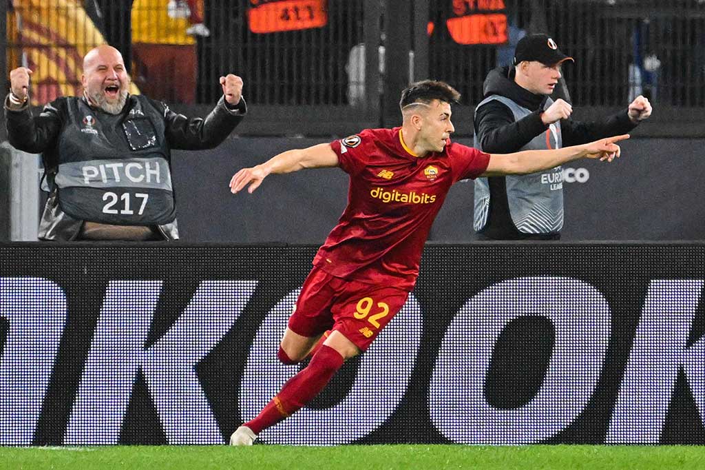 Serigala Roma sudah berhasil unggul atas tim tamu pada menit ke-13. Paulo Dybala menyerang dari kanan, lalu mengoper ke Tammy Abraham. Penyerang Inggris itu kemudian mengecoh Zubeldia sebelum melepaskan umpan silang yang dituntaskan dengan Stephan El Shaarawy di sisi kiri. Skor menjadi 1-0.