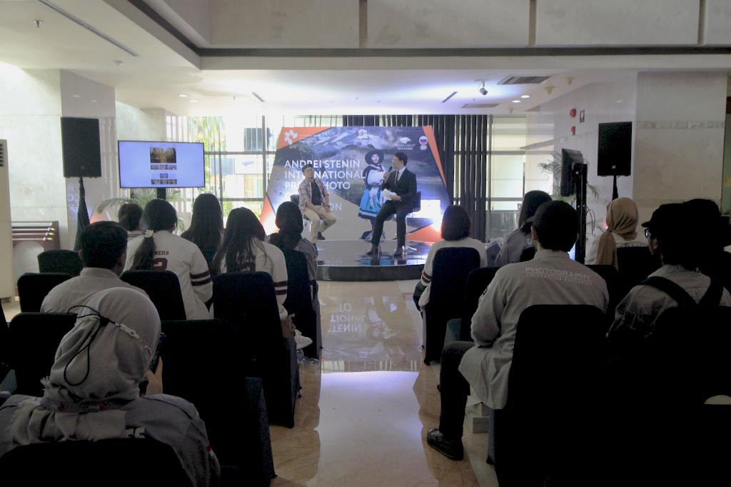 Diskusi fotografi dalam rangka Pameran Kontes Foto Jurnalistik kembali digelar di Gedung Grand Studio Metro TV, Kedoya, Jakarta Barat, Kamis, 16 Maret 2023.