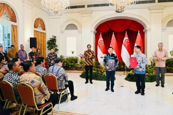Presiden Jokowi juga menyambut baik kerja sama antara kedua negara dalam bidang perdagangan, salah satunya melalui produk peternakan Indonesia untuk memenuhi kebutuhan di Singapura.