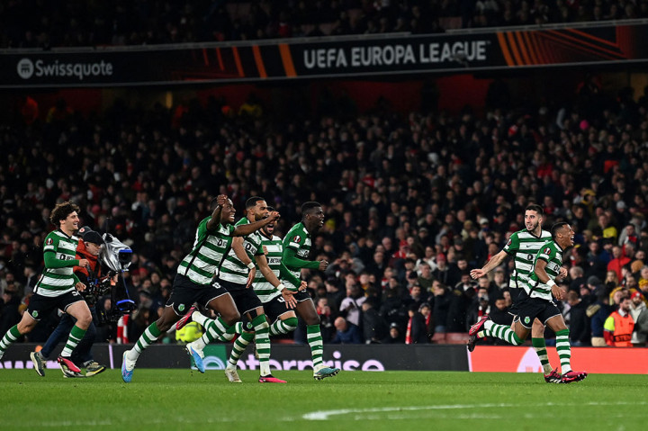 Sporting memenangkan adu penalti akhirnya keluar sebagai pemenang adu penalti 5-3. Lima eksekutor Sporting Lisbon sukses menjalankan tugasnya dengan sempurna, sementara Gabriel Martinelli gagal mencetak gol.