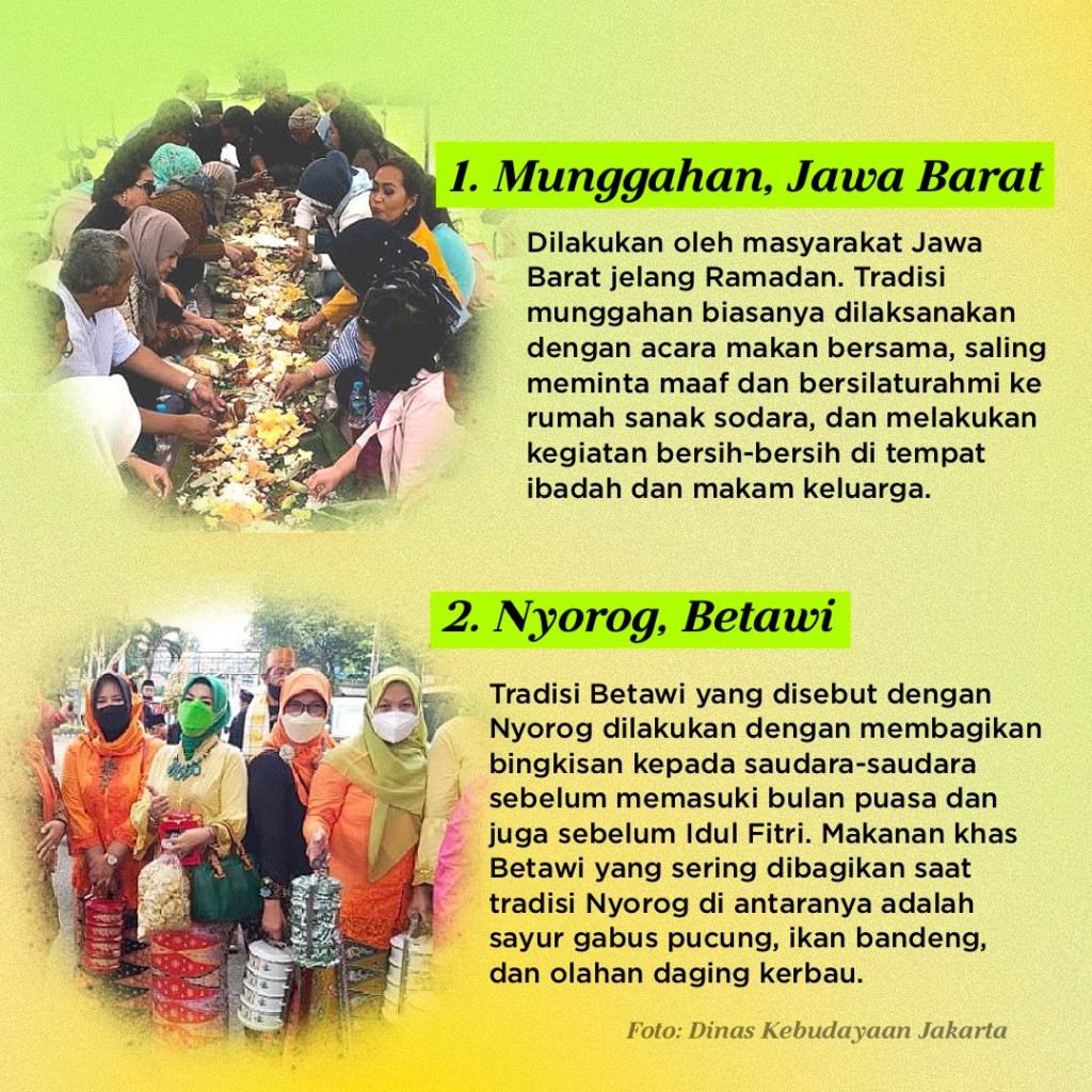 8 Tradisi Unik Masyarakat Indonesia Jelang Ramadan