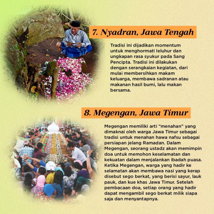 8 Tradisi Unik Masyarakat Indonesia Jelang Ramadan