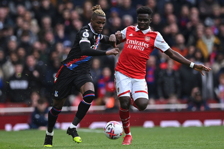 Pada menit ke-74, Arsenal kembali unggul tiga gol. Saka mencetak gol keduanya dalam pertandingan ini. Umpan tarik Kieran Tierney dapat disambut sepakan keras Saka yang tidak bisa dihentikan Withworth. Skor menjadi 4-1.
