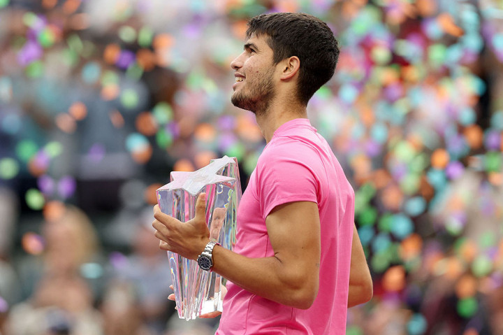 Kemenangan tersebut menambah daftar gelar juara ATP Masters 1000 Alcaraz sebanyak tiga kali, selain sebagai juara bertahan di Miami dan Madrid. Alcaraz juga menjadi petenis kesembilan dan termuda yang memenangi Sunshine Double Indian Wells dan Miami dalam kariernya.