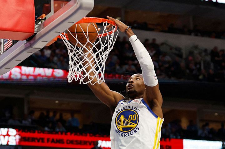 Jonathan Kuminga mencetak skor tertinggi 22 poin, Jordan Poole 16 poin, dan Draymond Green bersama Donte DiVincenzo masing-masing 14 poin.