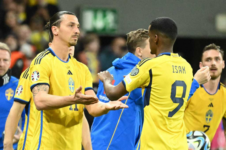 Pada menit ke-82, Swedia menambah daya serang mereka dengan memasukkan penyerang veteran Zlatan Ibrahimovic. Namun, pergantian itu tidak juga membuahkan hasil.