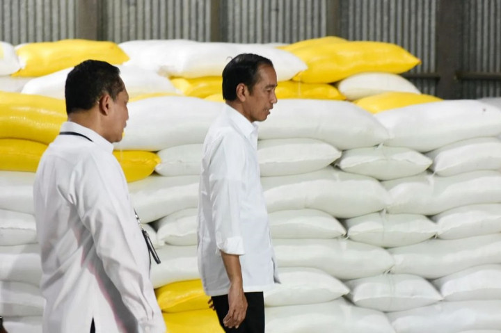 Presiden Joko Widodo (Jokowi) menyambut baik rencana pemerintah daerah untuk membangun pasar induk beras di Sulawesi Selatan (Sulsel) karena dapat dimanfaatkan untuk mengontrol stok bahan pokok pangan tersebut.