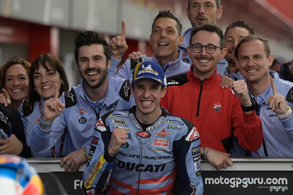 Alex Marquez mengklaim posisi terdepan MotoGP perdananya di Grand Prix Argentina setelah menjadi yang tercepat pada babak kualifikasi di Sirkuit Termas de Rio Hondo, Sabtu, 1 April 2023.