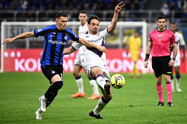 Fiorentina membungkam suporter tuan rumah lewat gol Bonaventura pada menit ke-53. Berawal dari skema sepak pojok, Cabral sukses menanduk bola ke gawang Inter, tetapi berhasil ditepis oleh Onana.