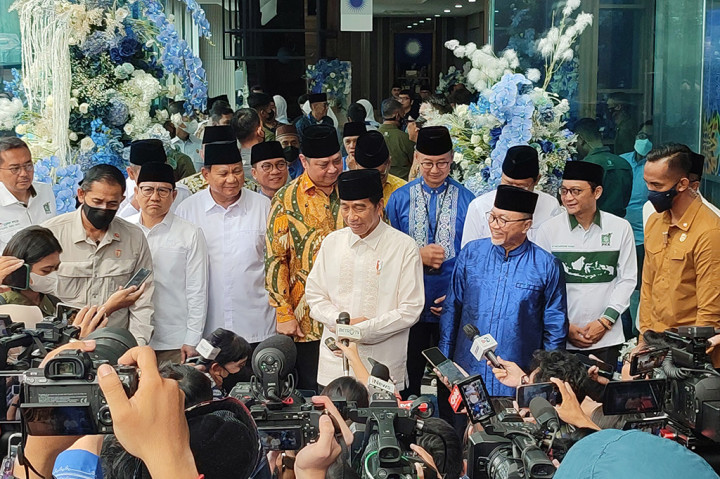 Namun, bila ada usulan soal nama calon presiden, Presiden Jokowi menyebut hal itu lumrah saja.