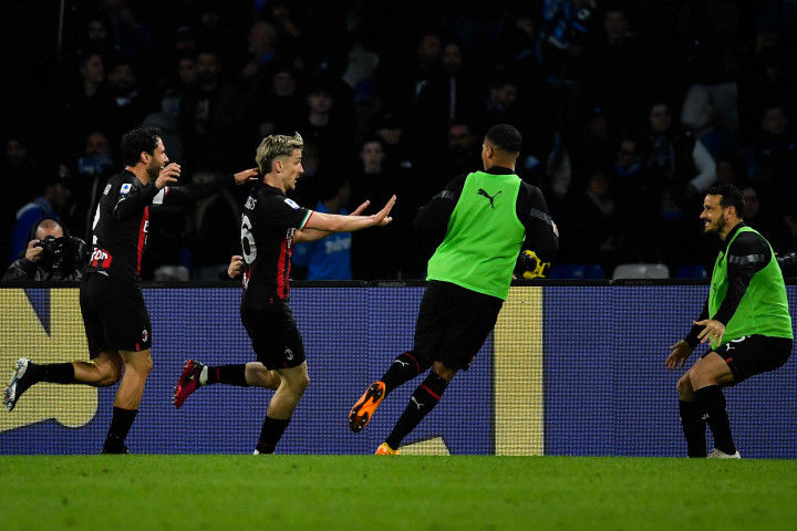 Milan memperbesar keunggulannya pada menit ke-67. Alexis Saelemaekers melewati tiga pemain Napoli, dia kemudian dengan melepaskan tendangan yang melewati sela kaki Meret. Skor 4-0 bertahan hingga laga usai.