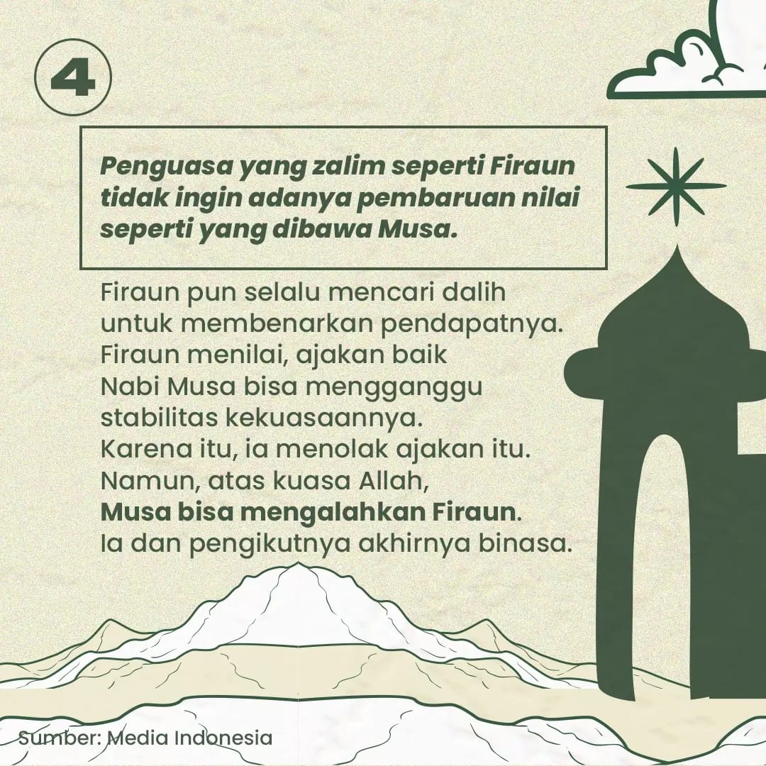 Kisah Nabi Musa Melawan Firaun