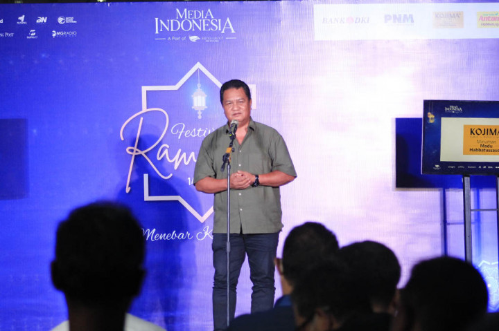 Direktur Utama Media Indonesia Gaudensius Suhardi dalam sambutannya mengatakan bahwa festival Ramadan ini digelar sebagai tempat ajang bersilaturahmi. 