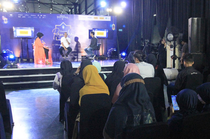 Di bulan suci Ramadan, Media Indonesia menggelar Festival Ramadan di Lobby 3, komplek Media Group, Kedoya, Jakarta Barat, Kamis, 13 April 2023.