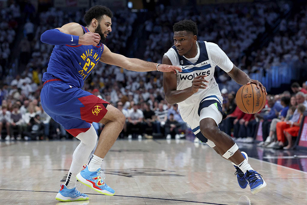 Pertandingan kedua antara Nuggets dan Timberwolves akan dilangsungkan kembali di Denver pada Kamis, 20 April 2023. 