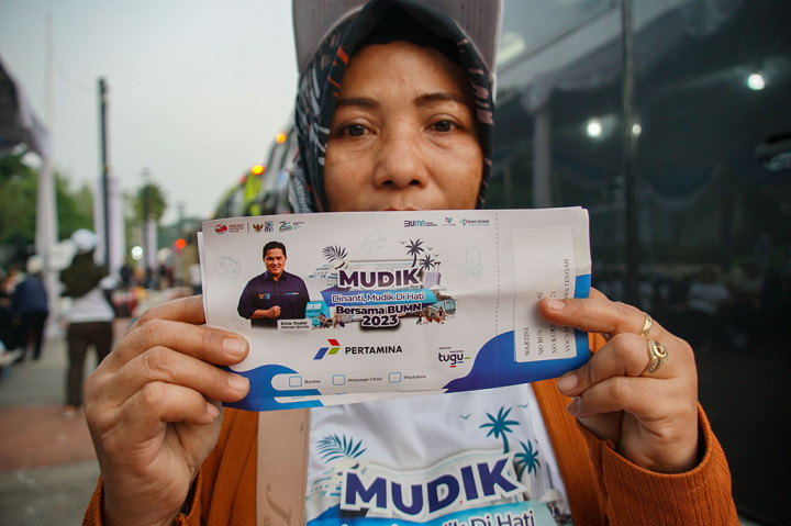 Selaras dengan Kementerian BUMN, program mudik tahun ini mengangkat tema 'Mudik Dinanti Mudik di Hati, Bersama BUMN 2023' yang mana di dalamnya terdapat 82 perusahaan BUMN yang terlibat dengan pilihan moda transportasi mulai dari Bus, Kereta Api, Kapal Laut, dan Pesawat.