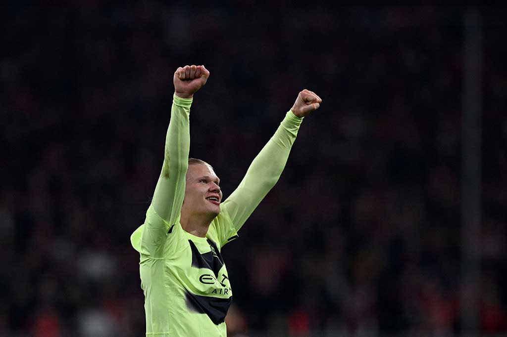 Penyerang asal Norwegia itu berpeluang besar menyalip rekor Cristiano Ronaldo yang mencetak 17 gol dalam satu musim UCL.