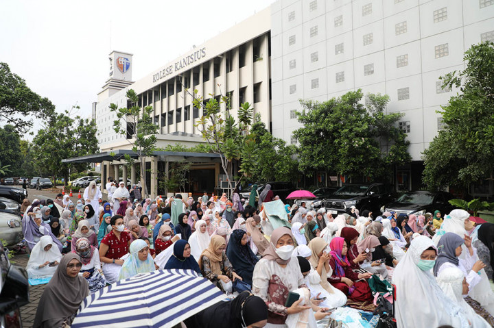 Selain itu terkait dengan penyediaan lahan parkir tambahan, pihak penyelenggara sudah mendapat izin dari pihak Gedung Kolese Kanisius untuk menyediakan tempatnya sebagai lahan parkir tambahan bagi para jamaah yang hendak melakukan ibadah salat Idulfitri. 