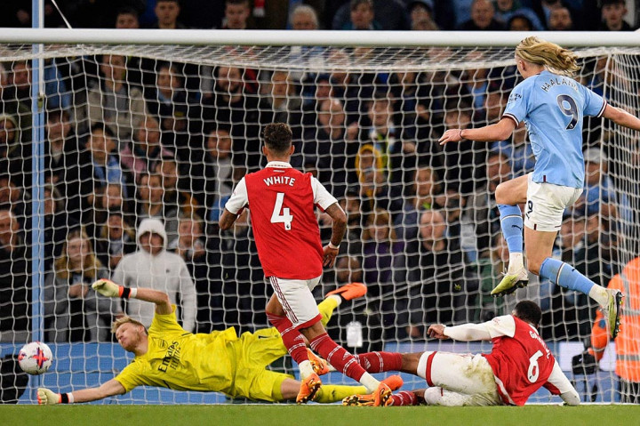 Pada waktu tambahan babak kedua, Manchester City mampu menambah keunggulan menjadi 4-1 berkat gol yang dicetak oleh Erling Haaland memanfaatkan umpan Phil Foden. Skor tersebut bertahan hingga pertandingan usai.