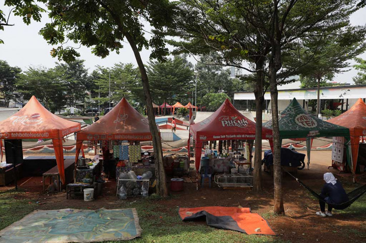 Kepala Distamhut DKI Jakarta Bayu Meghantara mengatakan saat ini pihaknya masih menunggu situasi untuk membenahi taman di kawasan Kalijodo. 