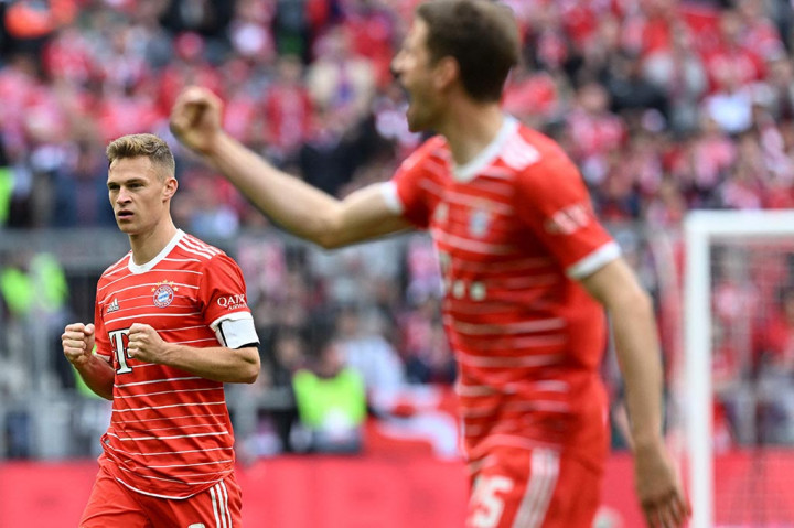 Berselang 10 menit, Bayern berhasil menambah keunggulan menjadi 2-0 setelah Kimmich kembali mengirimkan umpan yang dapat dikonversikan menjadi gol oleh Coman.