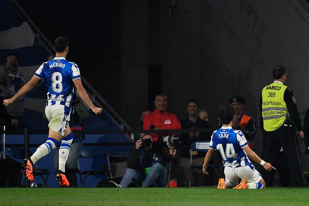 Sociedad memulai babak kedua dengan baik setelah mencetak gol pada menit ke-47. Takefusa Kubo bisa menjebol gawang mantan klubnya dengan tendangan kaki kiri dari dalam kotak penalti. Skor menjadi 1-0.