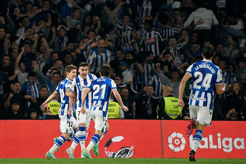 Sociedad memanfaatkan keunggulan pemain mereka dengan mencetak gol kedua pada menit ke-85, umpan David Silva dituntaskan dengan tendangan datar Barrenetxea ke pojok kanan bawah gawang Courtois. Keunggulan Sociedad bertahan sampai pertandingan berakhir.