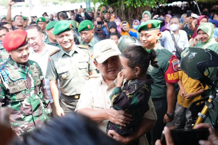 Ia pun mengungkapkan bahwa anggaran pertahanan yang ada sekarang ini adalah yang terbesar yang pernah diberikan oleh Presiden Jokowi.