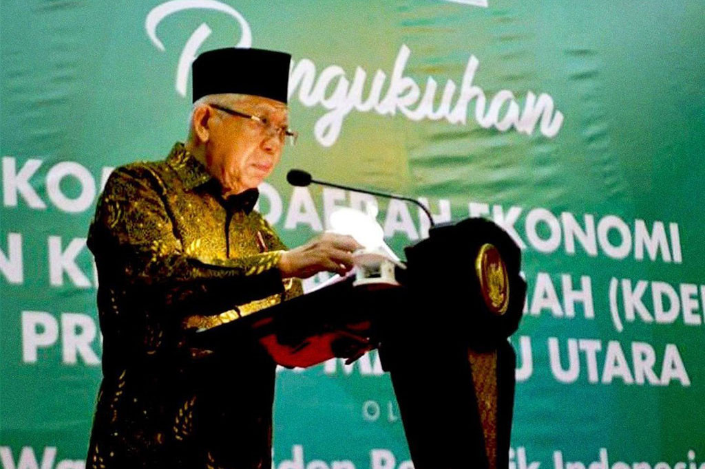 Untuk itu, Wapres berharap nafas keIslaman yang telah mengalir kuat dalam perjalanan sejarah mewarnai berbagai aspek kehidupan masyarakat, termasuk konsep ekonomi dan keuangan syariah dalam upaya percepatan pembangunan di Maluku Utara.